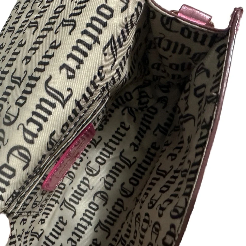 Juicy Couture Fashionista Shoulder Bag Crossbody‎ Metalic Blush